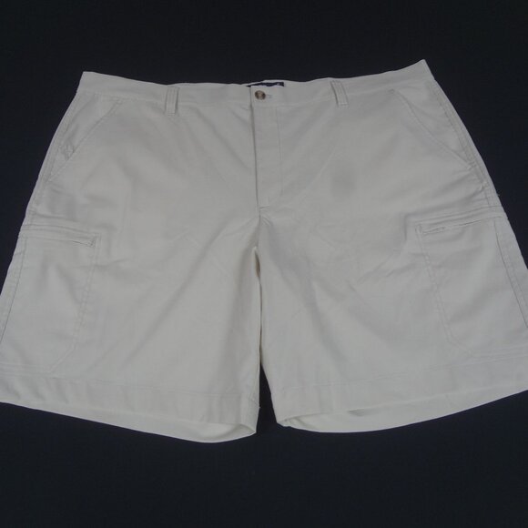 CHAPS STRETCH BEIGE TAN GOLF CASUAL SHORTS MENS SIZE 44 K965 - Picture 1 of 6